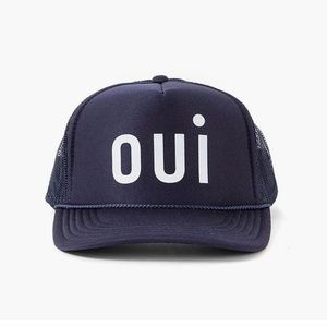NWT Clare V Oui Trucker Hat